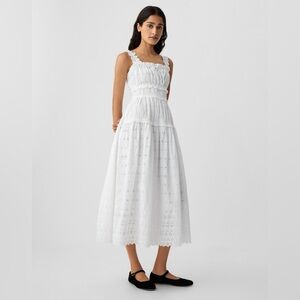 Gap x DÔEN Eyelet Midi Dress